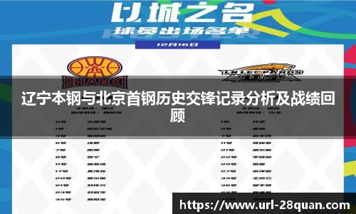 辽宁本钢与北京首钢历史交锋记录分析及战绩回顾